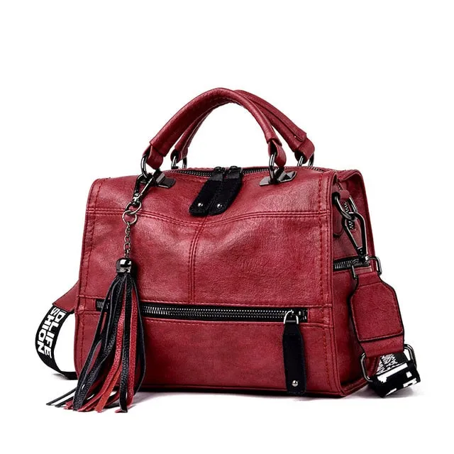 2019 high quality sorf PU Leather Women Handbags Large Capacity Tote Bag  Shoulder Bag Crossbody Bags For Women bag sac a main