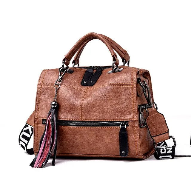 2019 high quality sorf PU Leather Women Handbags Large Capacity Tote Bag  Shoulder Bag Crossbody Bags For Women bag sac a main