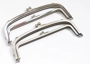 22cm(8.6") Double Bag Purse Purse Frame Glue-in Style Bag Hanger Pick Color