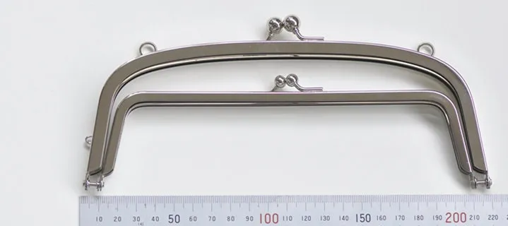 22cm(8.6") Double Bag Purse Purse Frame Glue-in Style Bag Hanger Pick Color