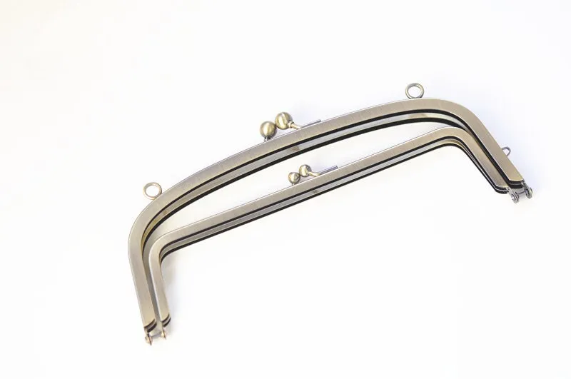 22cm(8.6") Double Bag Purse Purse Frame Glue-in Style Bag Hanger Pick Color