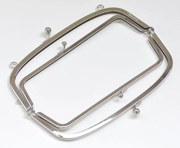 22cm(8.6") Double Bag Purse Purse Frame Glue-in Style Bag Hanger Pick Color