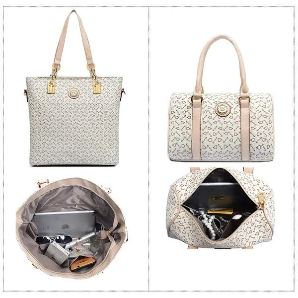 6-Piece Set: Women's Shoulder Bags Luxury Totes