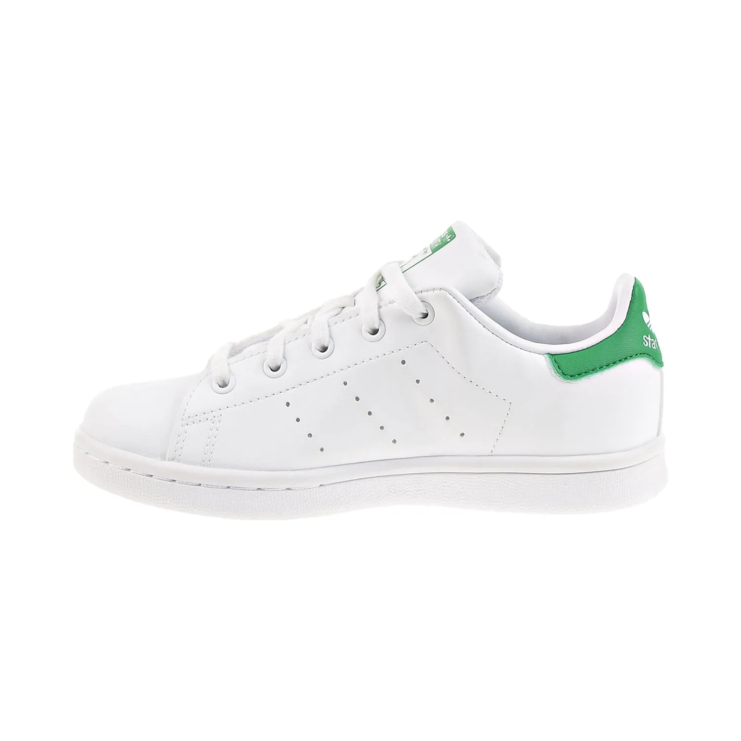 Adidas Stan Smith Little Kids' Shoes Cloud White/Green