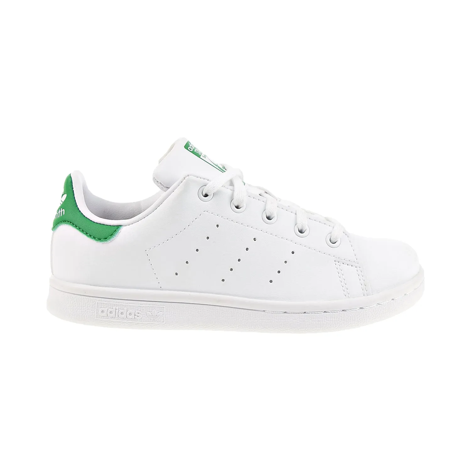 Adidas Stan Smith Little Kids' Shoes Cloud White/Green