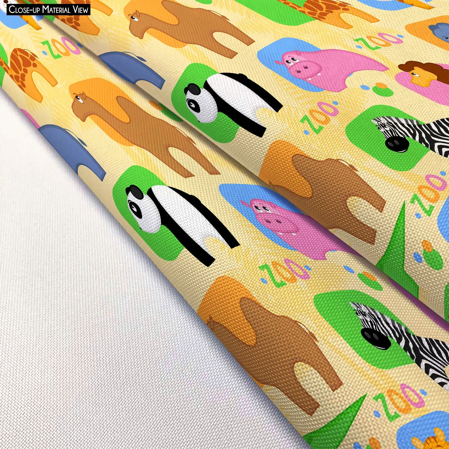 African Animals D1 Reusable Sack Bag | Bag for Gym, Storage, Vegetable & Travel