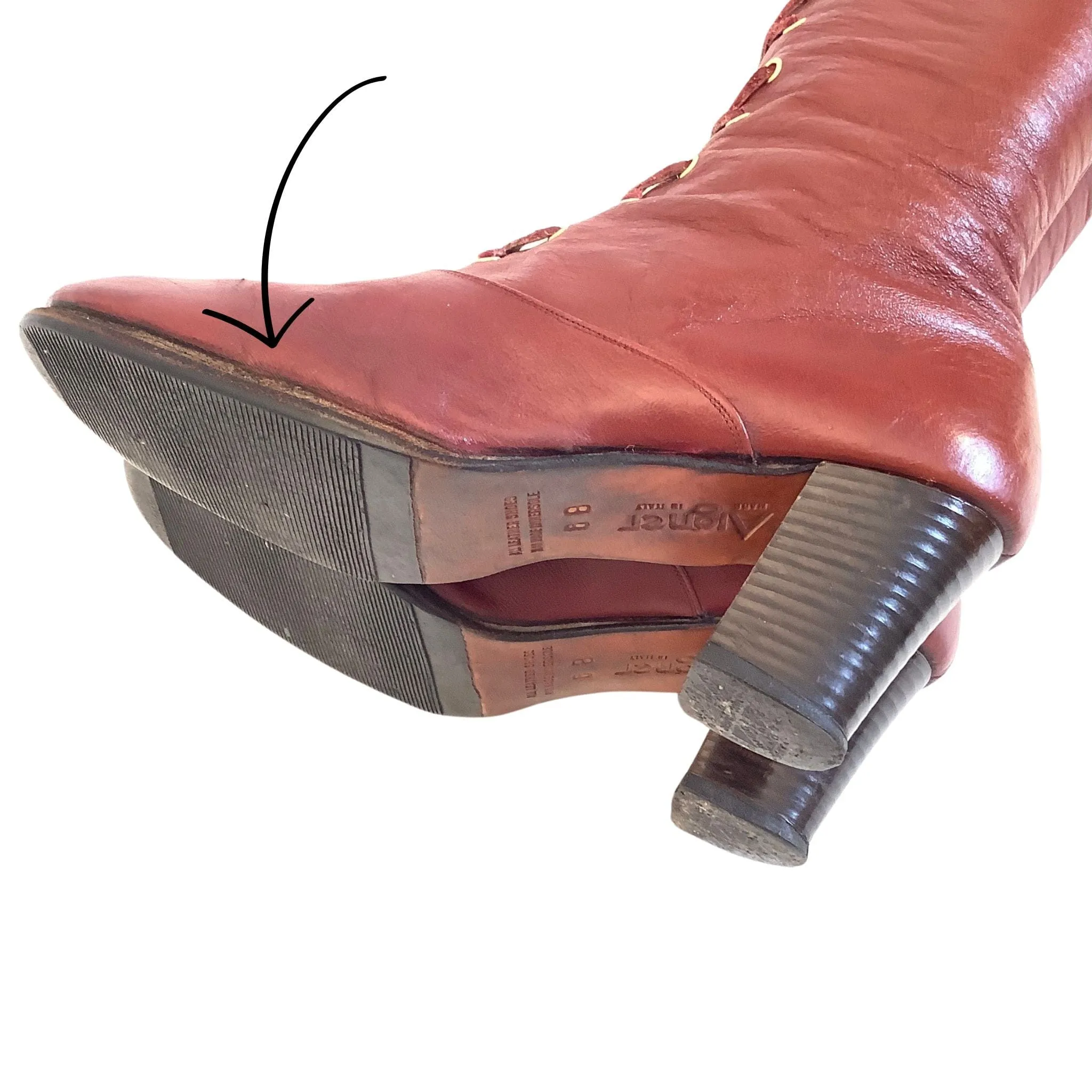 Aigner Corset Laced Boots
