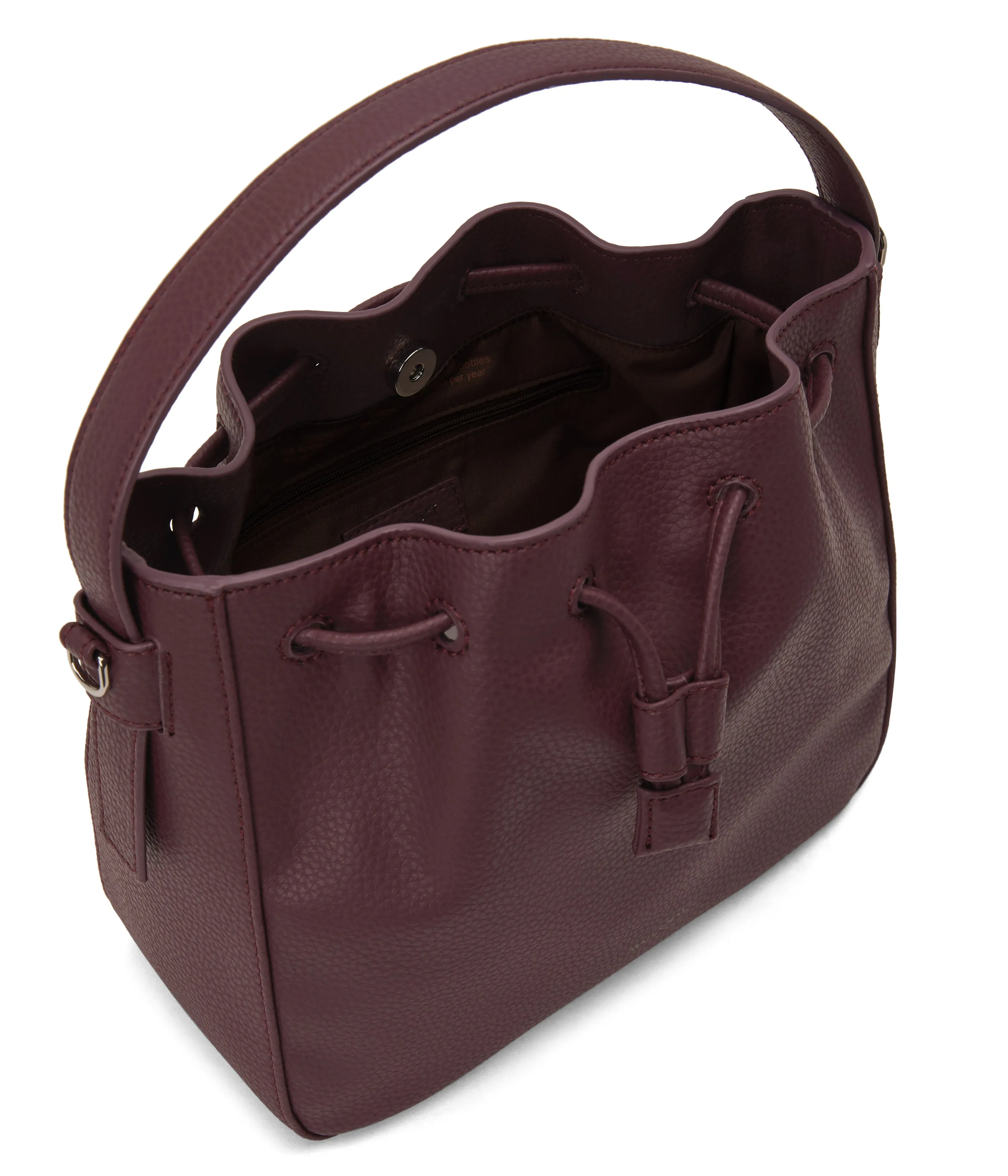 AMBER Vegan Bucket Bag - Purity