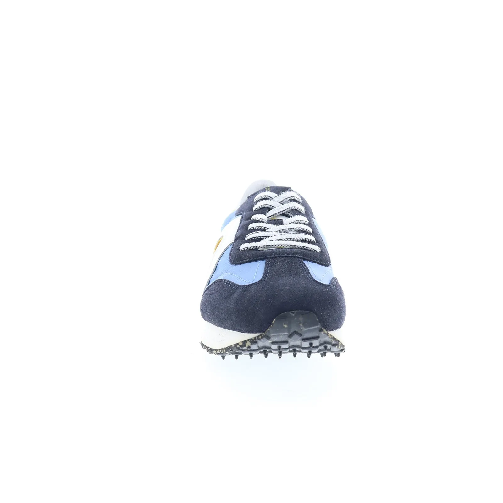 Ambitious 11538 Mens Blue Suede Lace Up Lifestyle Sneakers Shoes