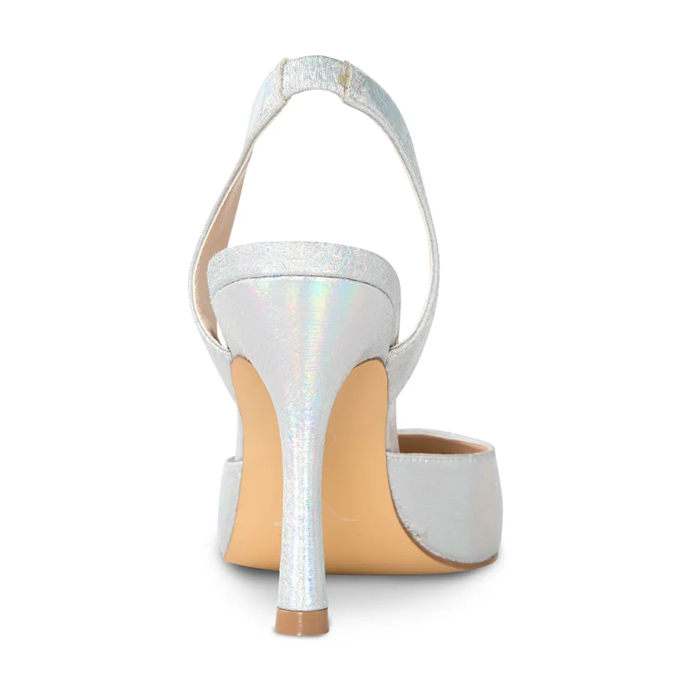 Audrey Vegan Hologram Slingback Pumps