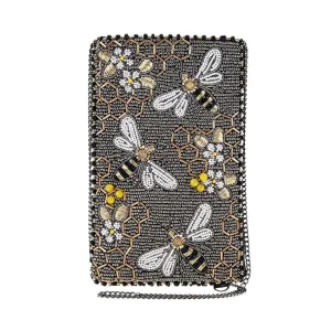 Bee Awesome Crossbody Phone Bag by Mary Frances