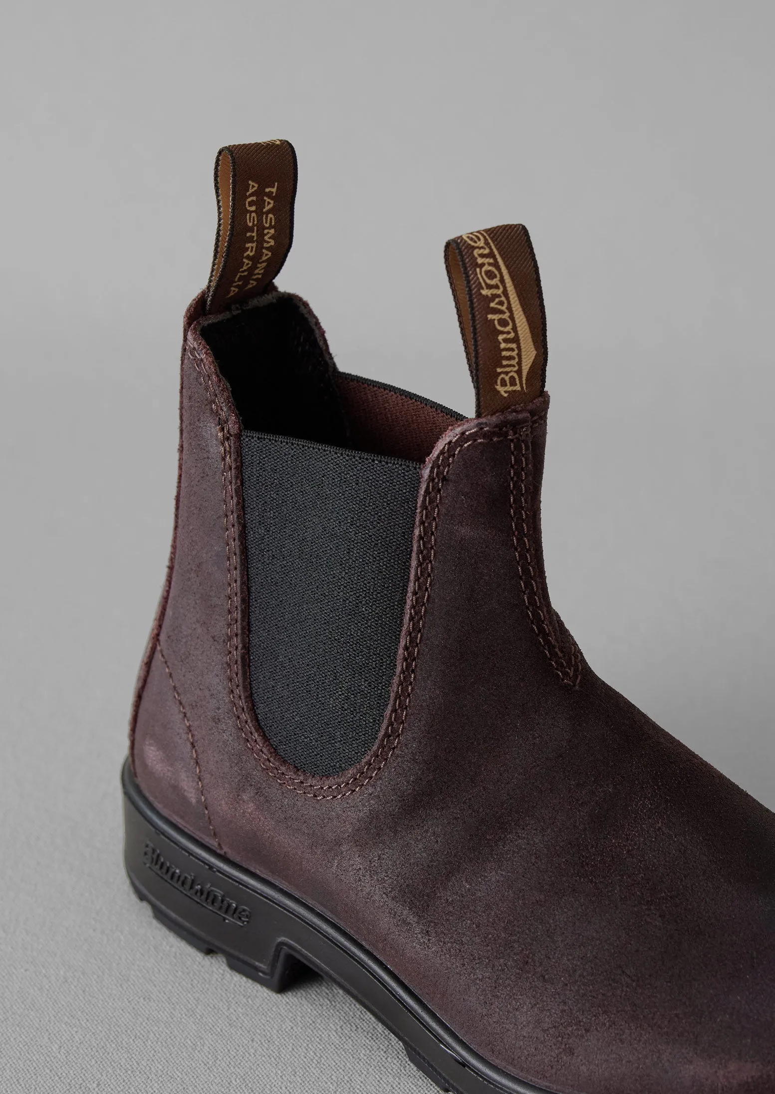 Blundstone Originals Waxed Suede Boots | Cordovan