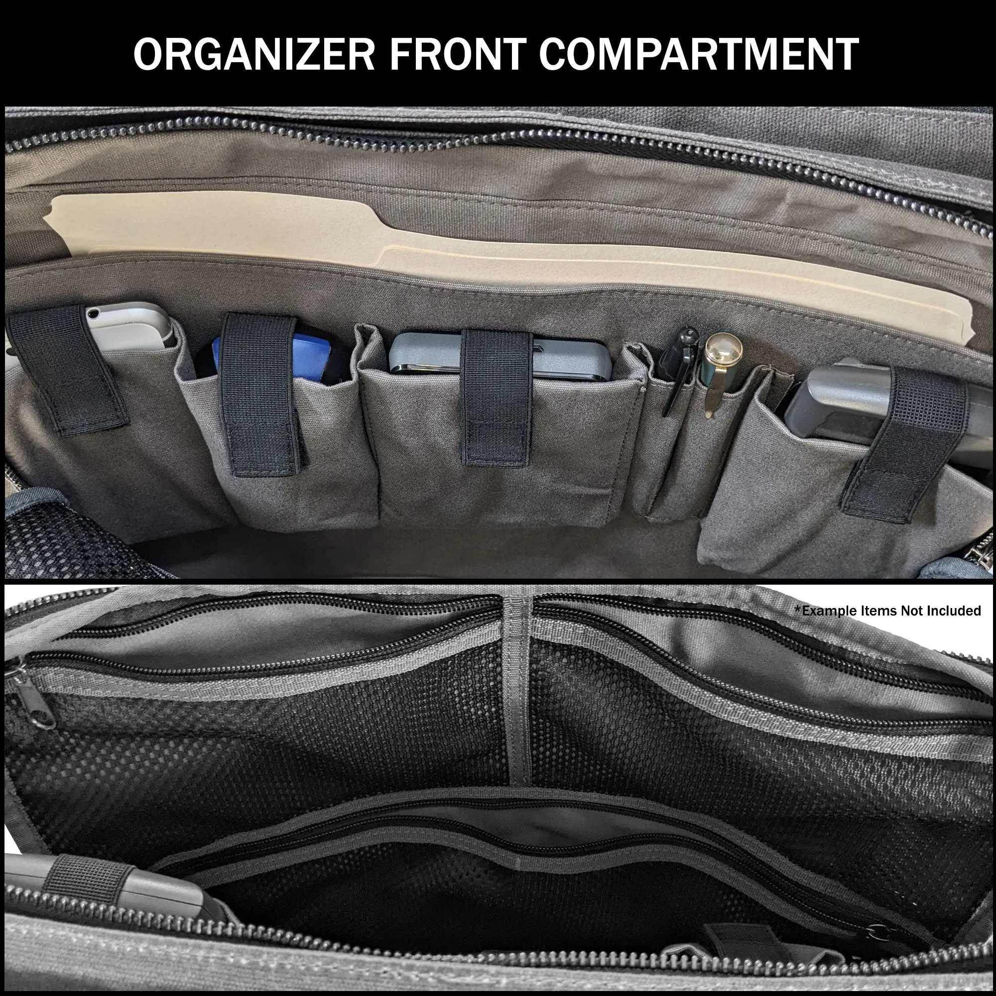Canvas Messenger Bag for Men;  Laptop Case;  Satchel | Office Professionals;  Students;  Travel | Waxed Canvas;  Genuine Leather;  Smoked Metal Hardware | Portable Office;  Trolley Sleeve;  Organizer