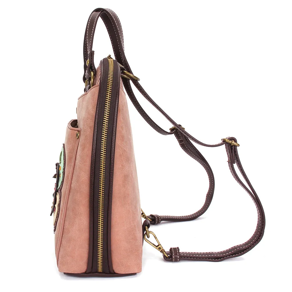 Convertible Backpack Purse - Butterfly