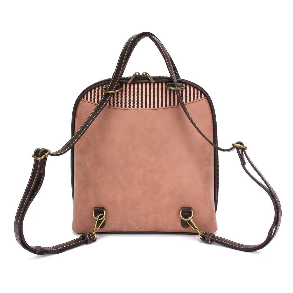 Convertible Backpack Purse - Butterfly