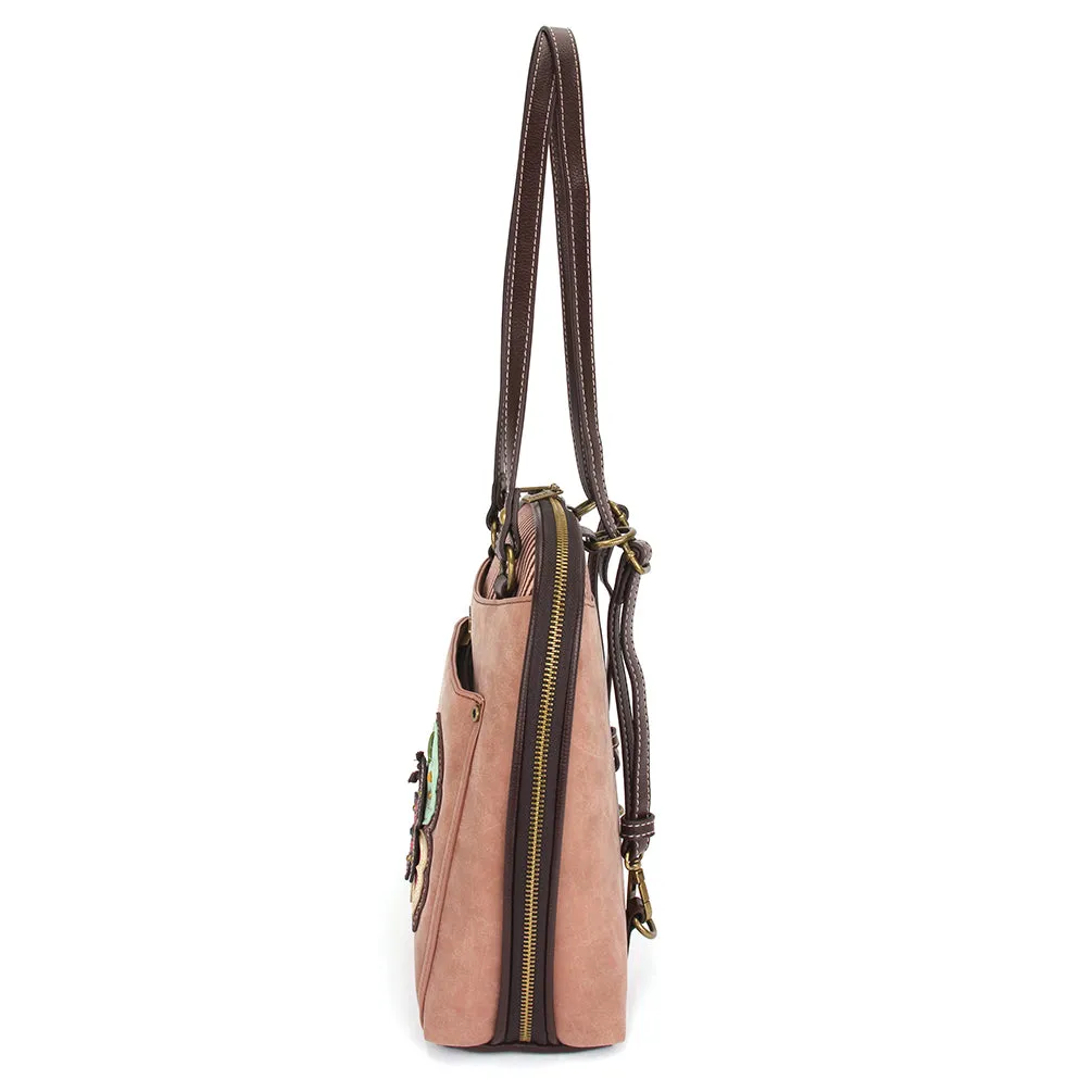 Convertible Backpack Purse - Butterfly
