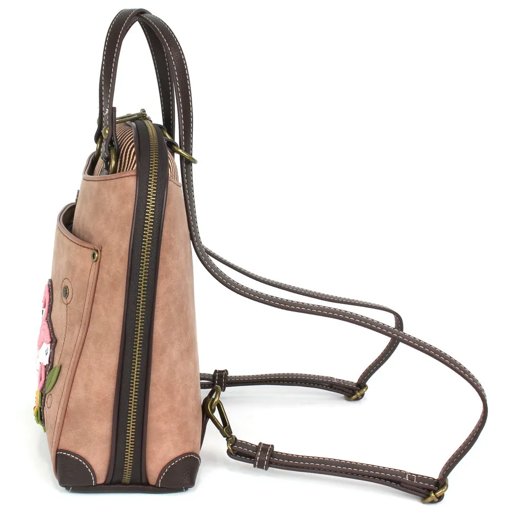 Convertible Backpack Purse - Flamingo Group