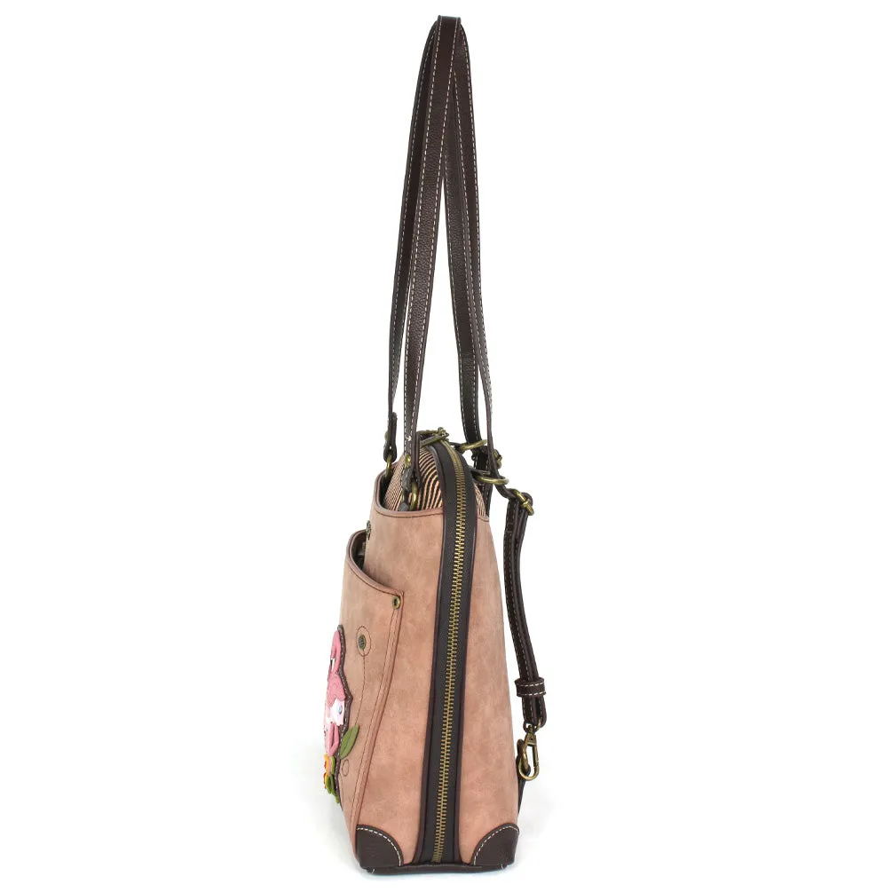 Convertible Backpack Purse - Flamingo Group