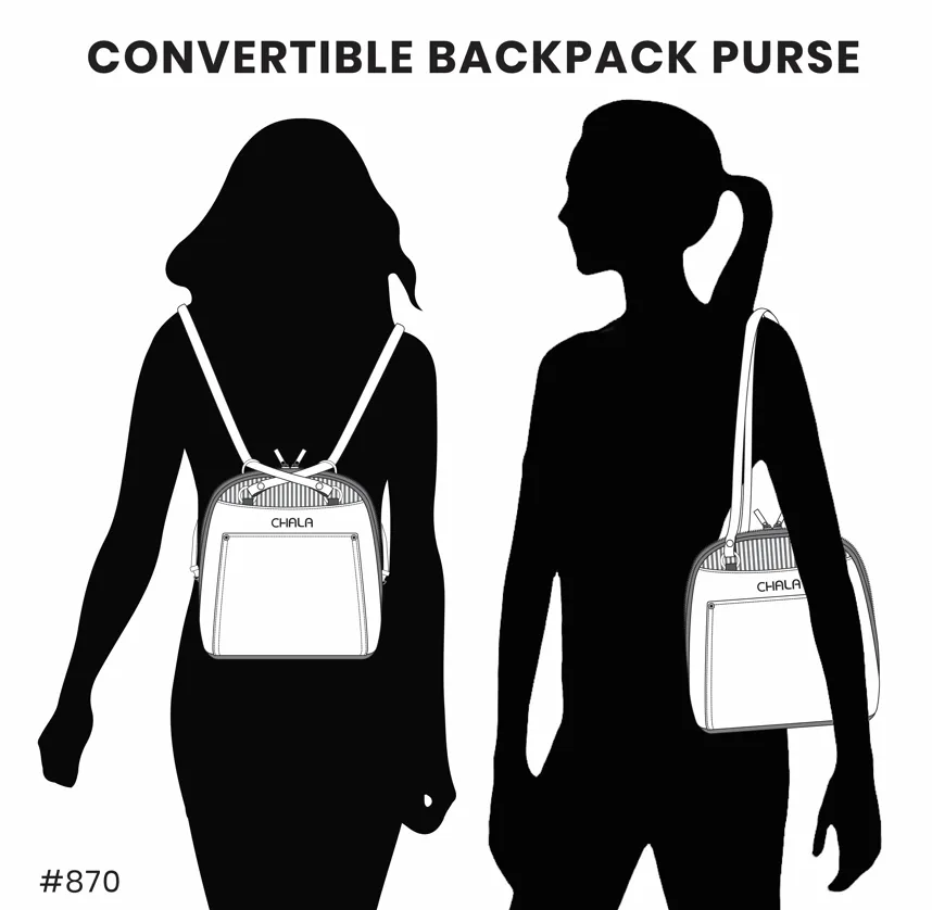 Convertible Backpack Purse - Sloth