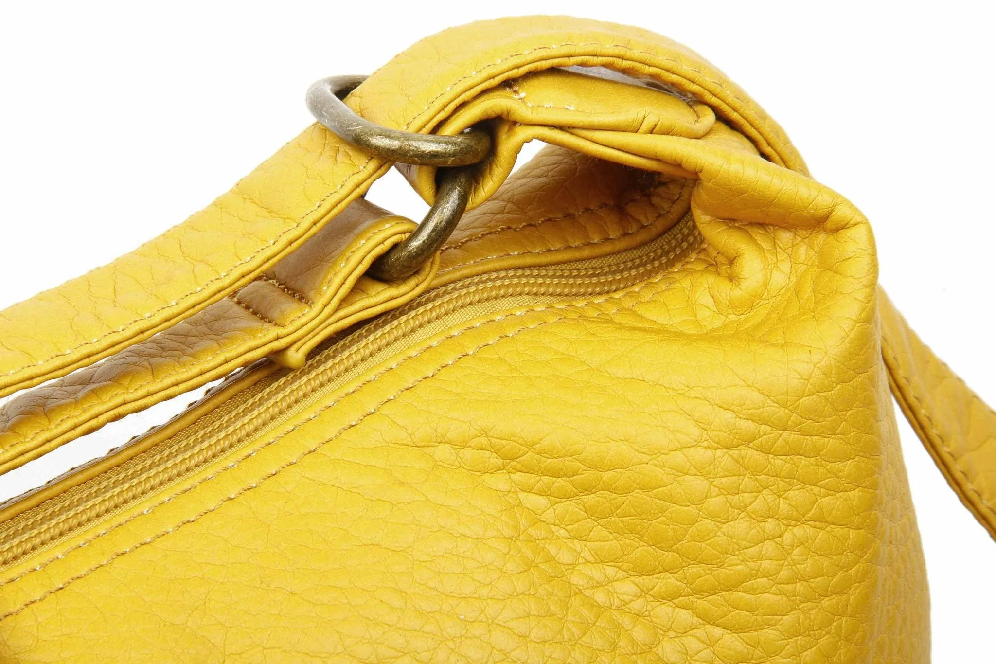 Convertible Crossbody Backpack - Mustard