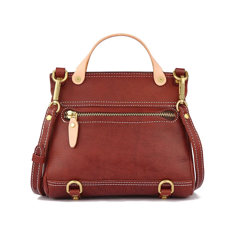Convertible Womens Leather Backpack Crossbody Bag For Women