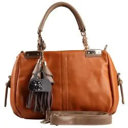 Designer Tassel Leather Handbag for Women