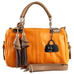 Designer Tassel Leather Handbag for Women