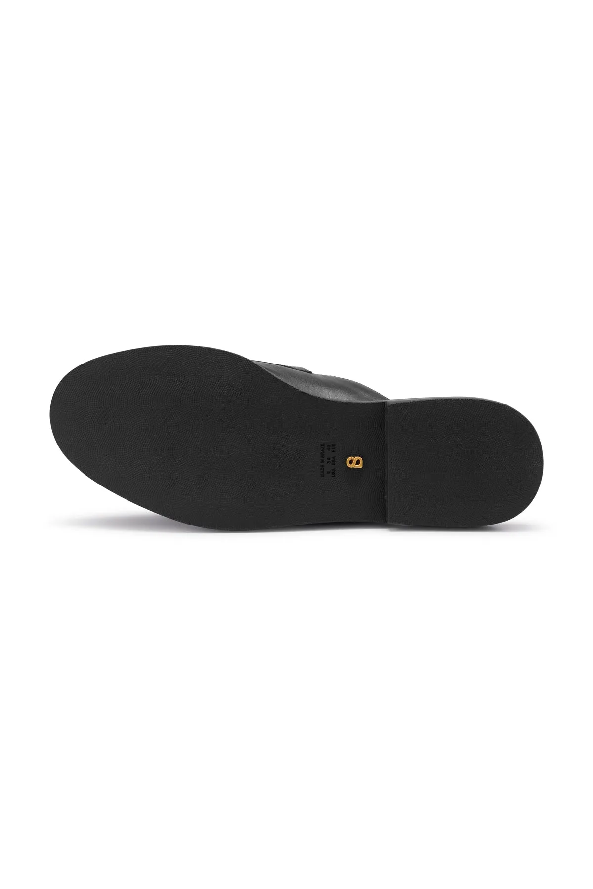 Elan Open Back Loafer - Black