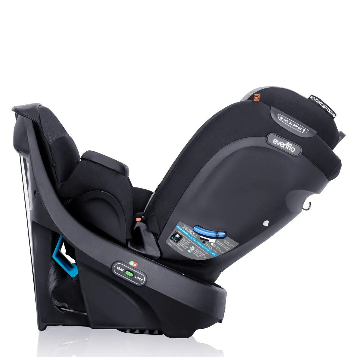 Evenflo - Revolve 360 Extend All-In-One Rotational Car Seat w/Quick Clean Cover (Core )