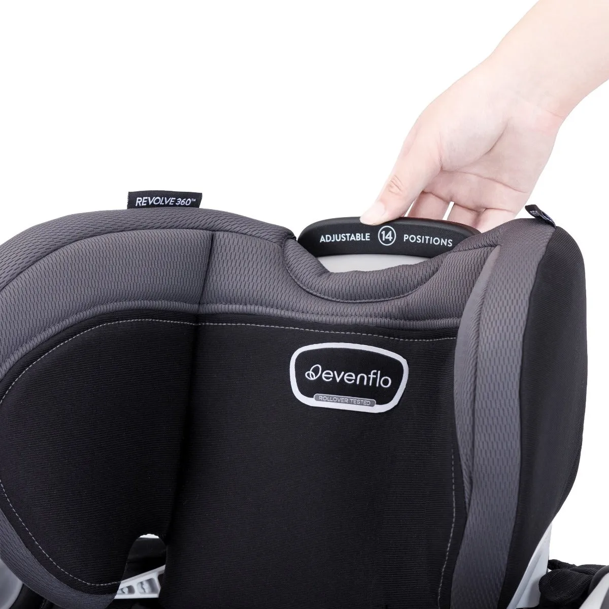 Evenflo - Revolve 360 Extend All-In-One Rotational Car Seat w/Quick Clean Cover (Core )