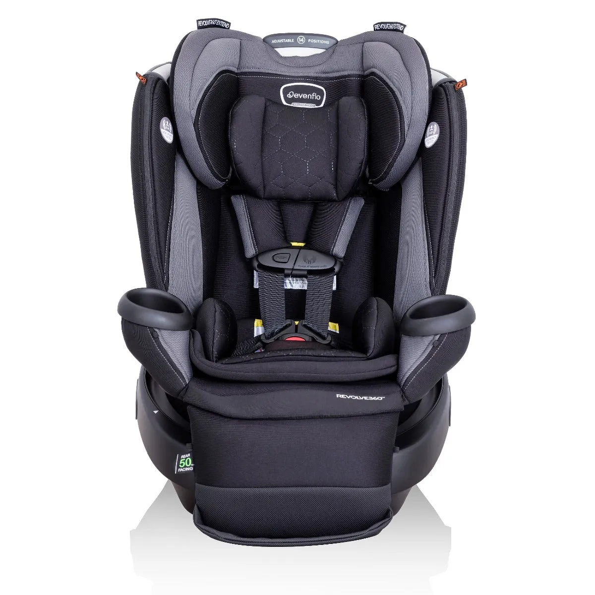 Evenflo - Revolve 360 Extend All-In-One Rotational Car Seat w/Quick Clean Cover (Core )