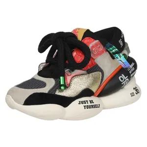 Fashion Sneakers Color Matching Women High Quality Round Toe Platform Sneakers Party Zapatos De Mujer Women Shoes
