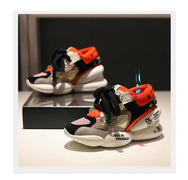Fashion Sneakers Color Matching Women High Quality Round Toe Platform Sneakers Party Zapatos De Mujer Women Shoes