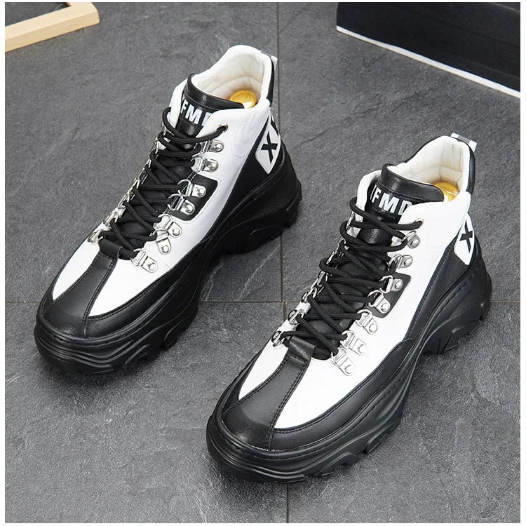 FRANTA CAMILA MARTIN CHUNKY SOLE HIGH TOP SNEAKER BOOTS