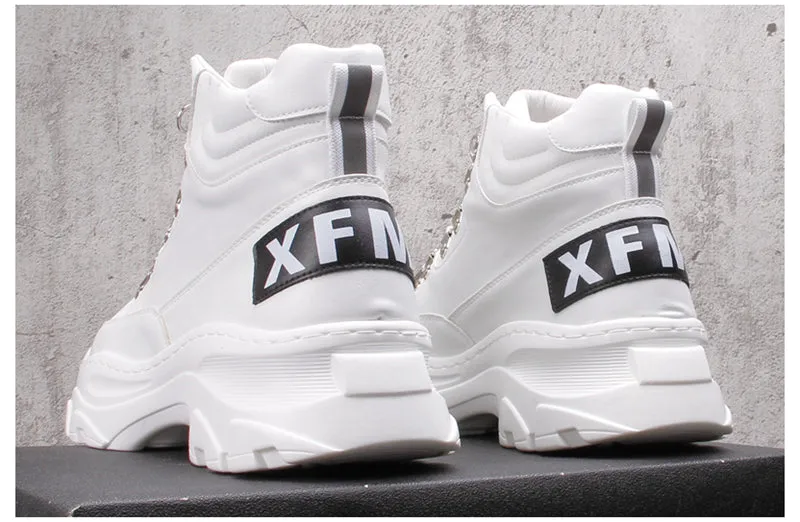FRANTA CAMILA MARTIN CHUNKY SOLE HIGH TOP SNEAKER BOOTS