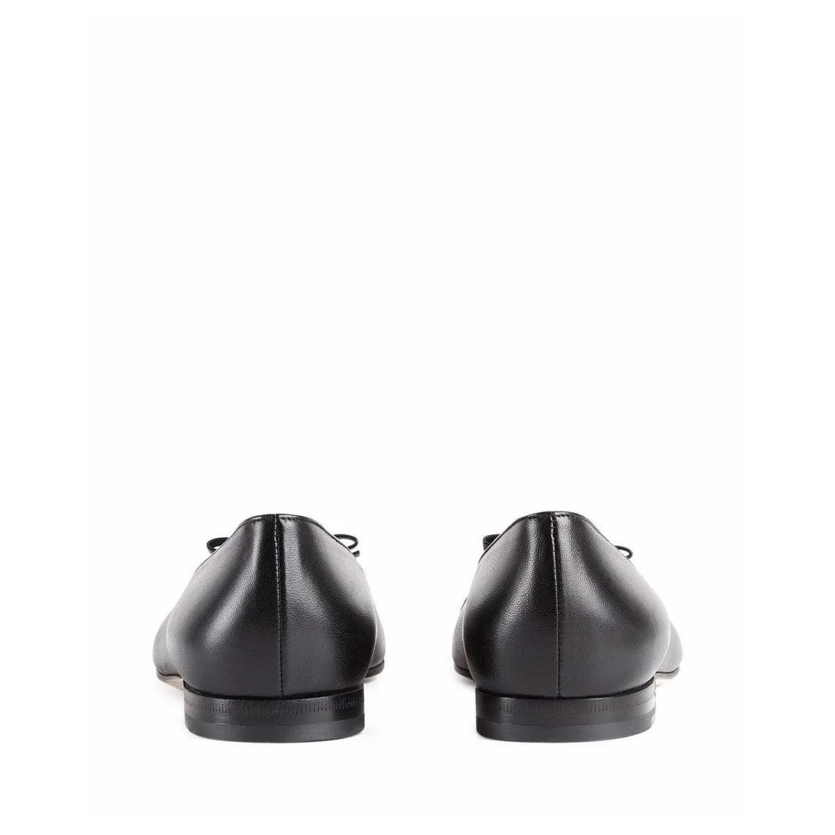 GG Ballerina Leather Shoes