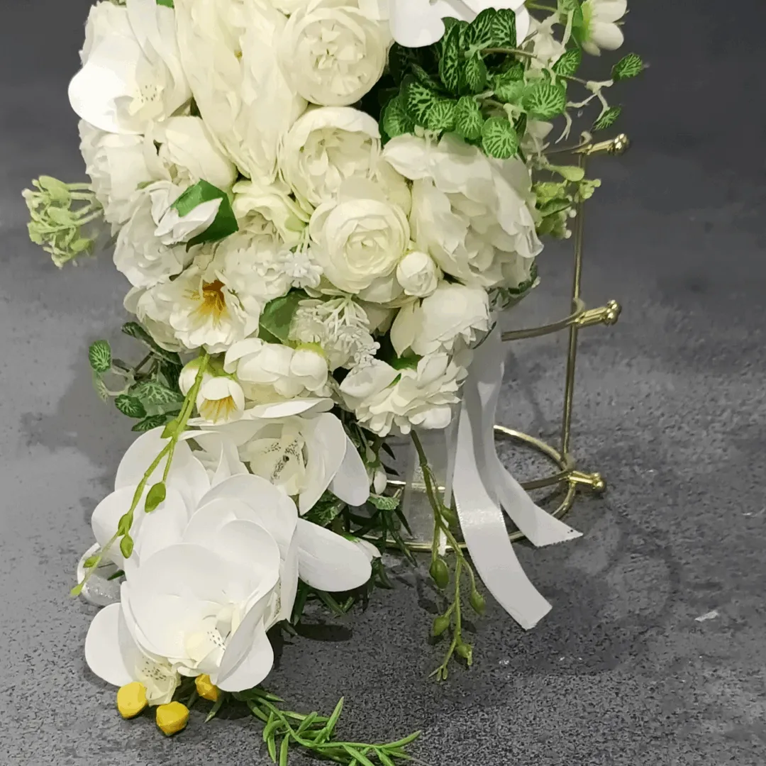 GownLink's Cascading Beauty Bridal Bouquet for Christian & Catholic Wedding B136