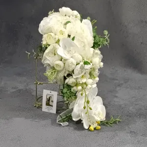 GownLink's Cascading Beauty Bridal Bouquet for Christian & Catholic Wedding B136
