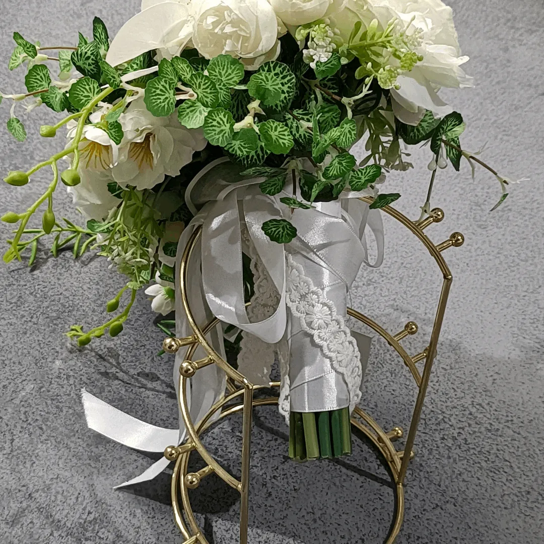 GownLink's Cascading Beauty Bridal Bouquet for Christian & Catholic Wedding B136
