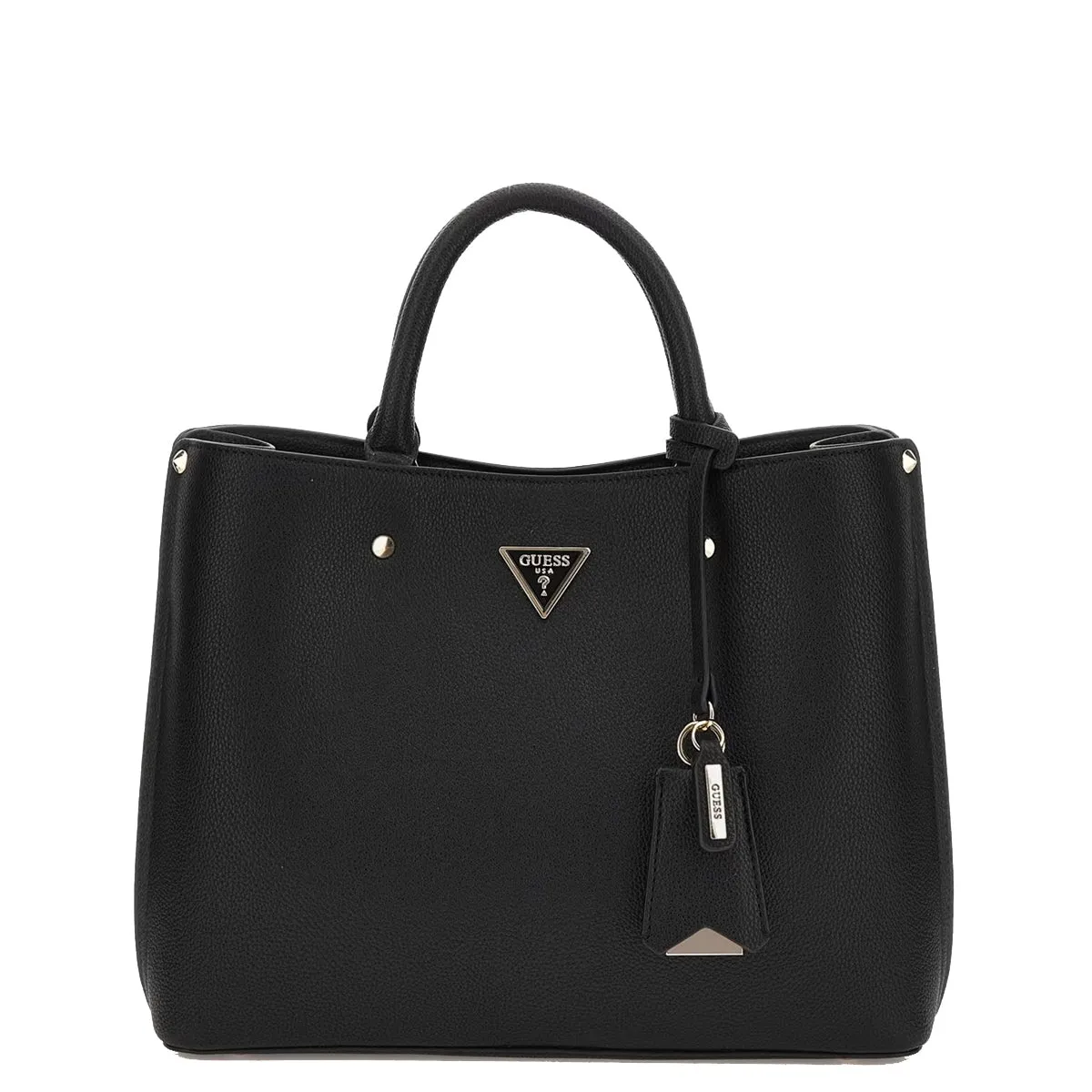 Guess - Meridian Black studded Handbag - HWBG8778060 - BLACK