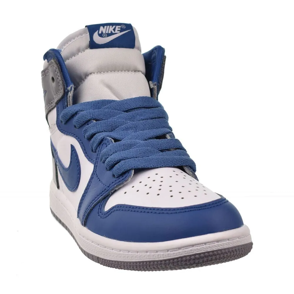 Jordan 1 Retro High OG (PS) Little Kids' Shoes True Blue/White fd1412-410