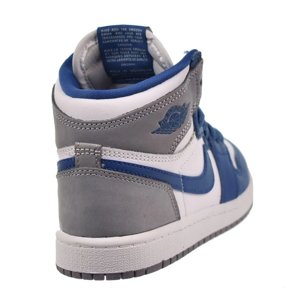 Jordan 1 Retro High OG (PS) Little Kids' Shoes True Blue/White fd1412-410