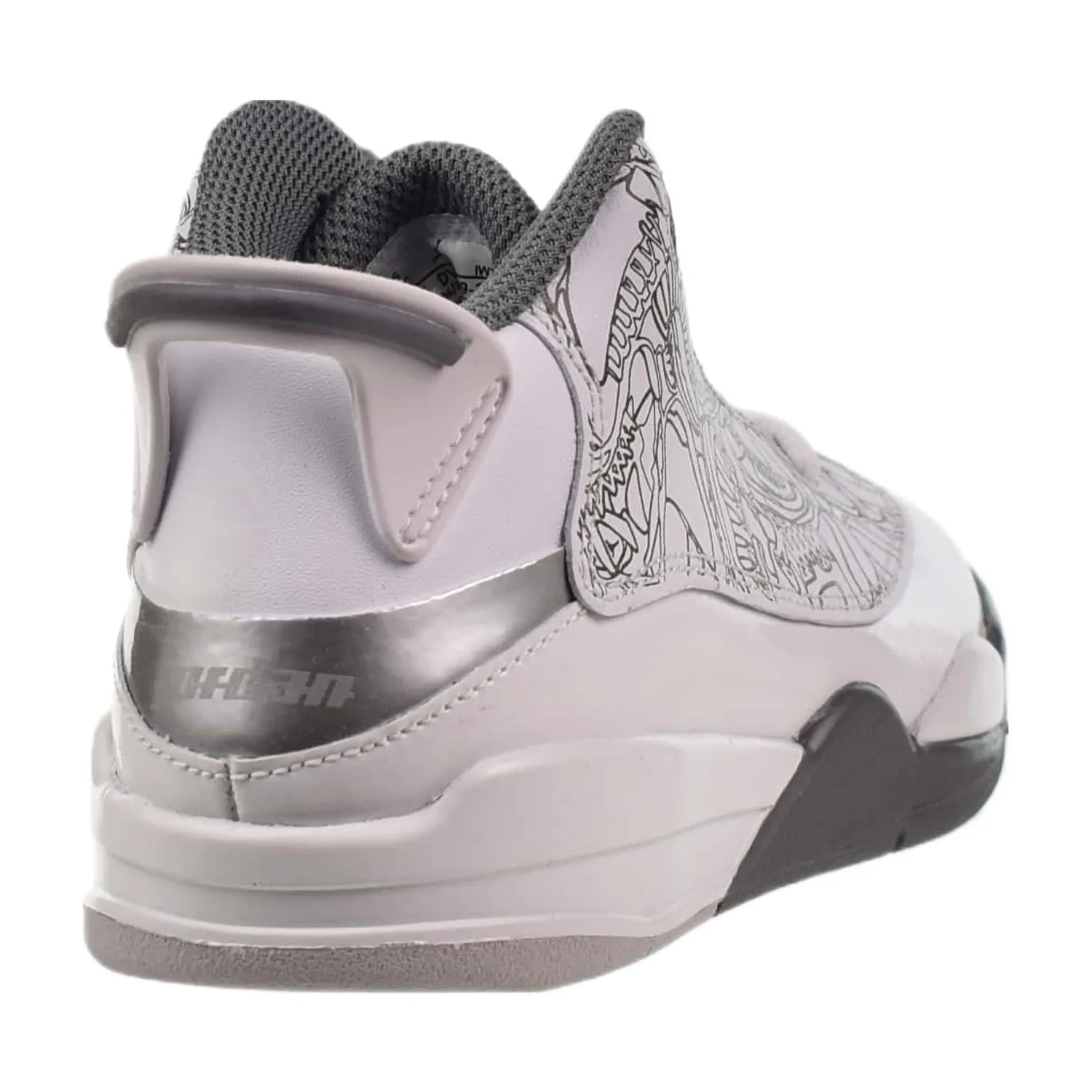 Jordan Dub Zero (PS) Little Kids' Shoes White-Cool Grey