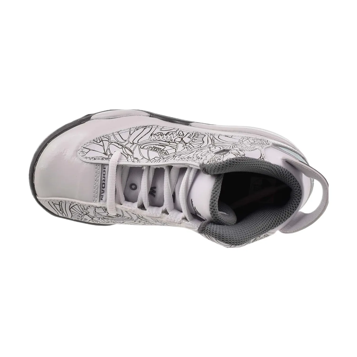 Jordan Dub Zero (PS) Little Kids' Shoes White-Cool Grey