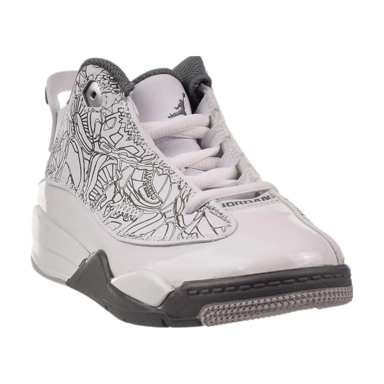 Jordan Dub Zero (PS) Little Kids' Shoes White-Cool Grey