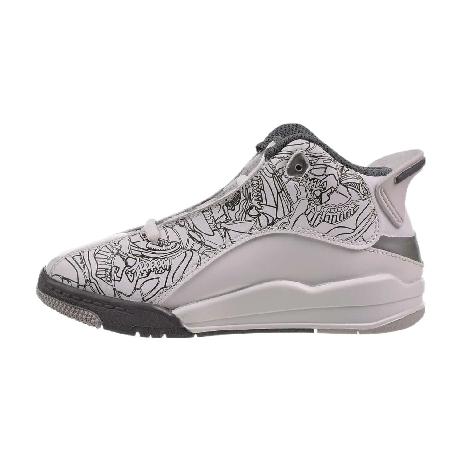 Jordan Dub Zero (PS) Little Kids' Shoes White-Cool Grey