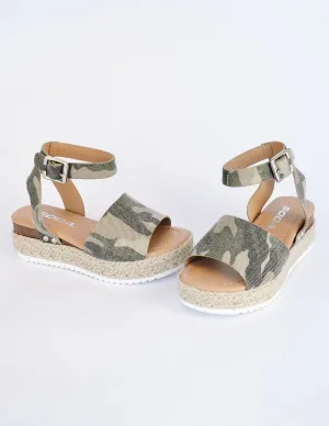 KID SANDAL - WALKIN' ON SUNSHINE - Camo