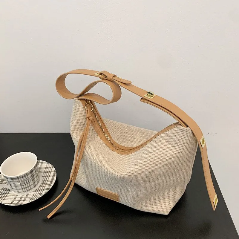 Large capacity canvas women Shoulder bags Brand design hobos Crossbody bags casual female handbag big travel Satchel bolsas