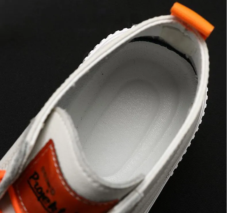 Large Size 38-48 High-Top Men's Split Leather Boots  Autumn New Breathable Sneakers Korean Fashion Men Casual Boots M1973