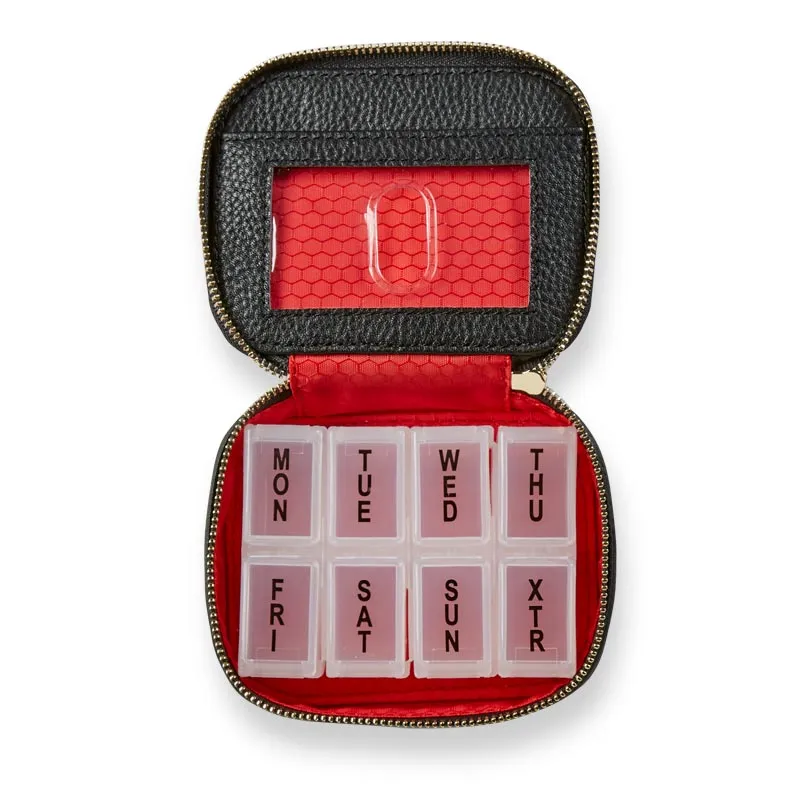 Leather Pill Organizer
